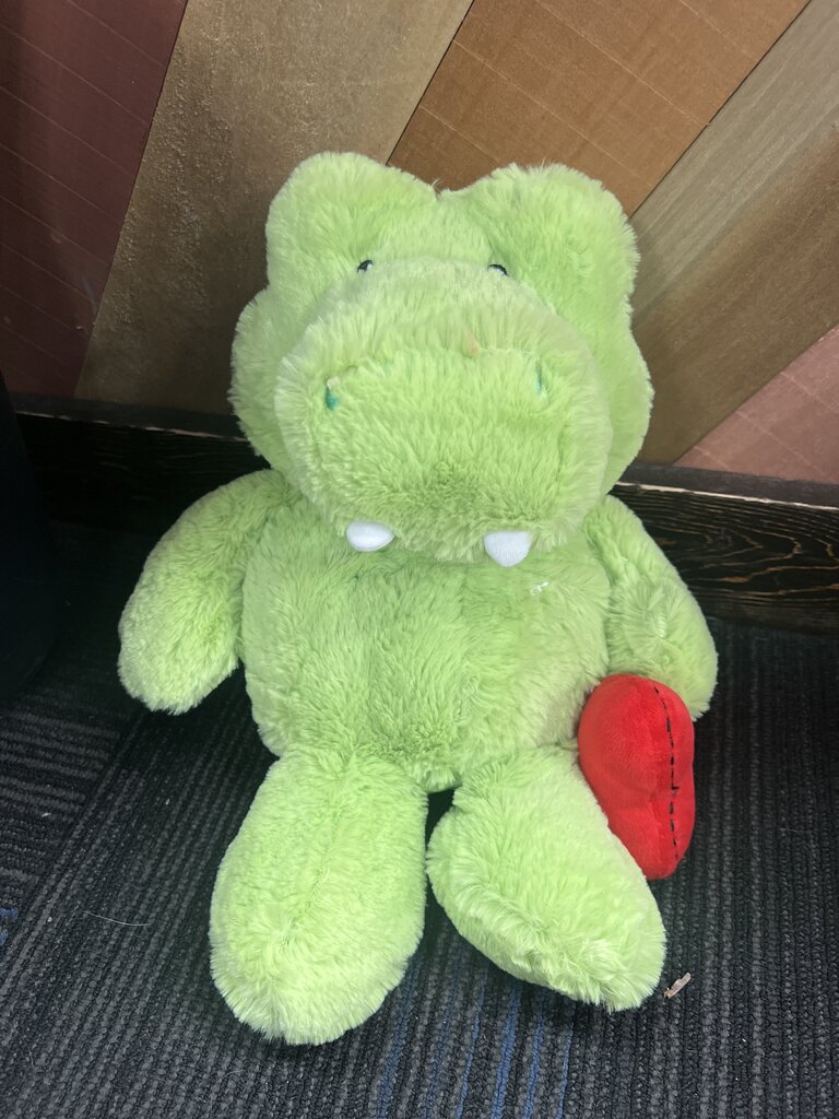 Alligator Heart Plush