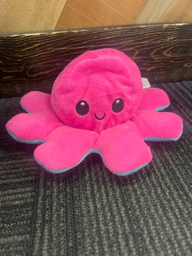Happy/Sad Reversible Octopus Plush
