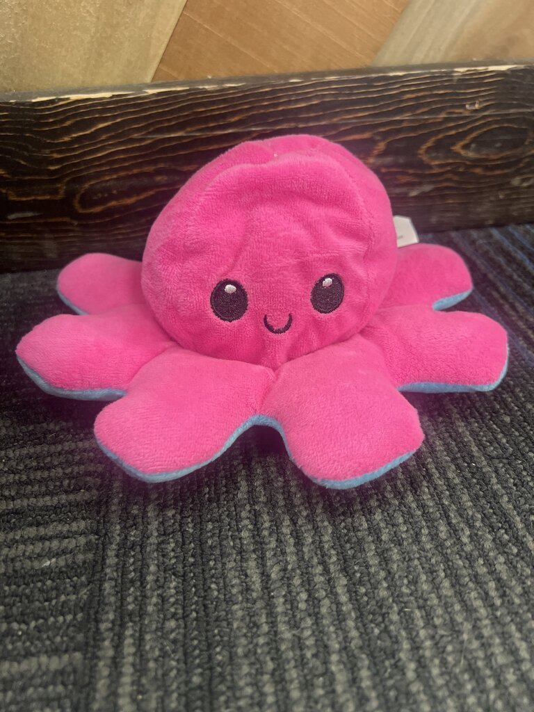 Happy/Sad Reversible Octopus Plush
