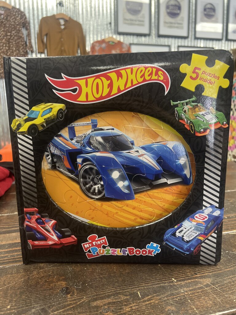 Hot Wheels My First Puzzle Book