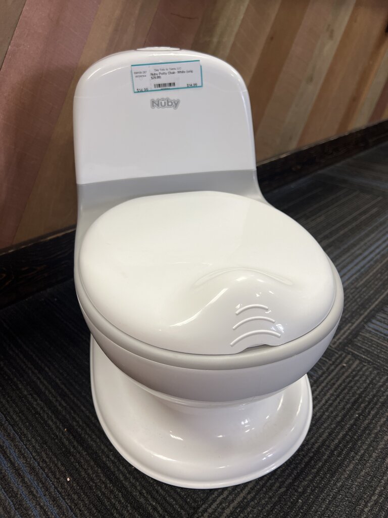 Nuby Potty Chair- White (orig $29.99)