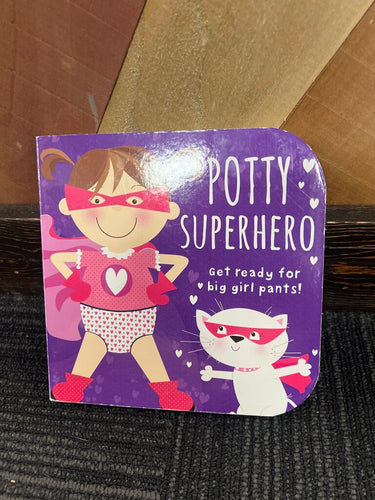 Potty Superhero Book