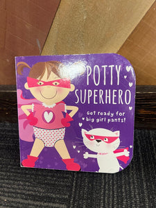 Potty Superhero Book