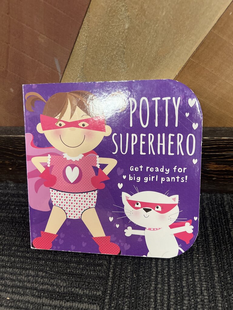 Potty Superhero Book