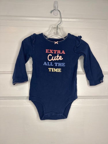 Girls LS Onesie Carters 12M