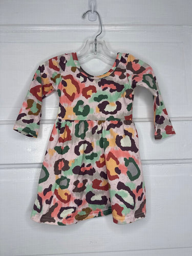 Girls LS Dress 3-6M