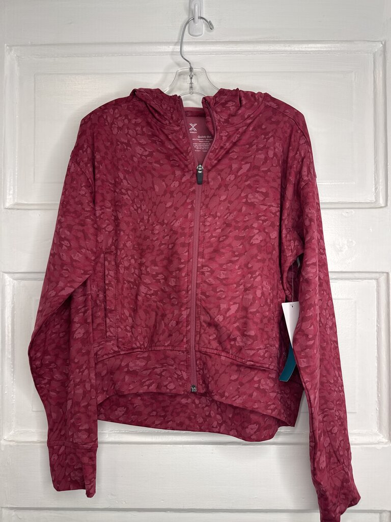 Girls Athletic Zip Hoodie (NEW) Xersion 14
