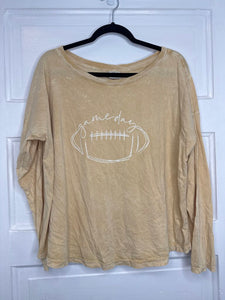 Gals Long Sleeve Oat Collective M