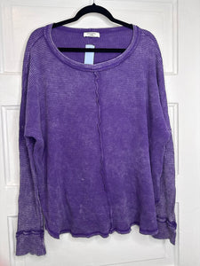 Gals Long Sleeve Zenana L/XL