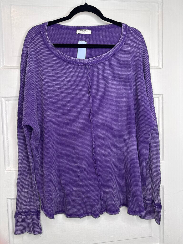 Gals Long Sleeve Zenana L/XL