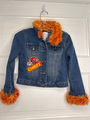 Girls Chiefs Jacket Children Place 5/6