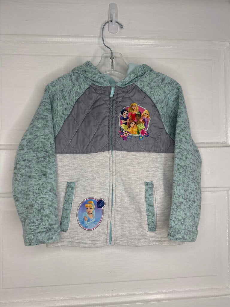 Girls Zip Hoodie Disney 4T