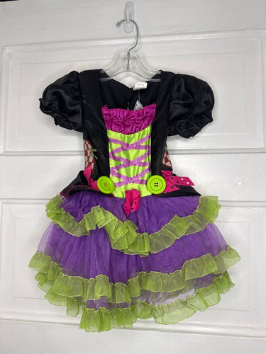 Girls Witch Costume 3/4T