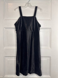 GIrls Overall Dress poppies and roses YXL