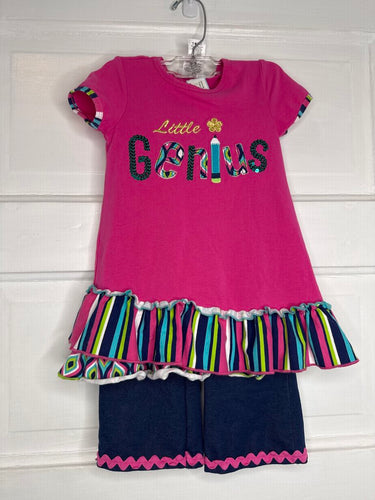 Girls Dress W/ Pants Set (2pc) Bonnie Jean 4T