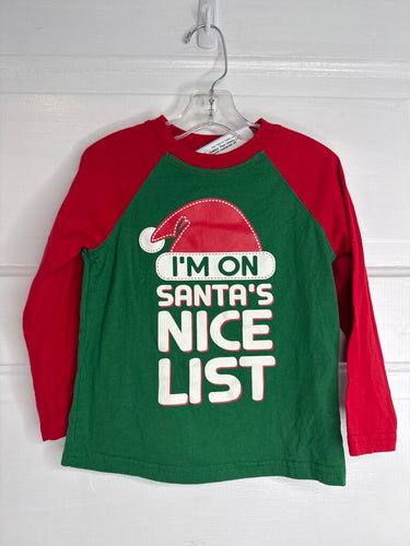 Unisex Long Sleeve Holiday Time 4T