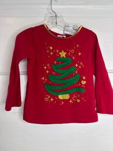 GIrls Long Sleeve Holiday Time 3T
