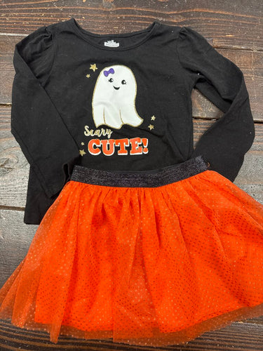 Girls LS W/ Skirt Set (2pc) way to celebrate! 3T