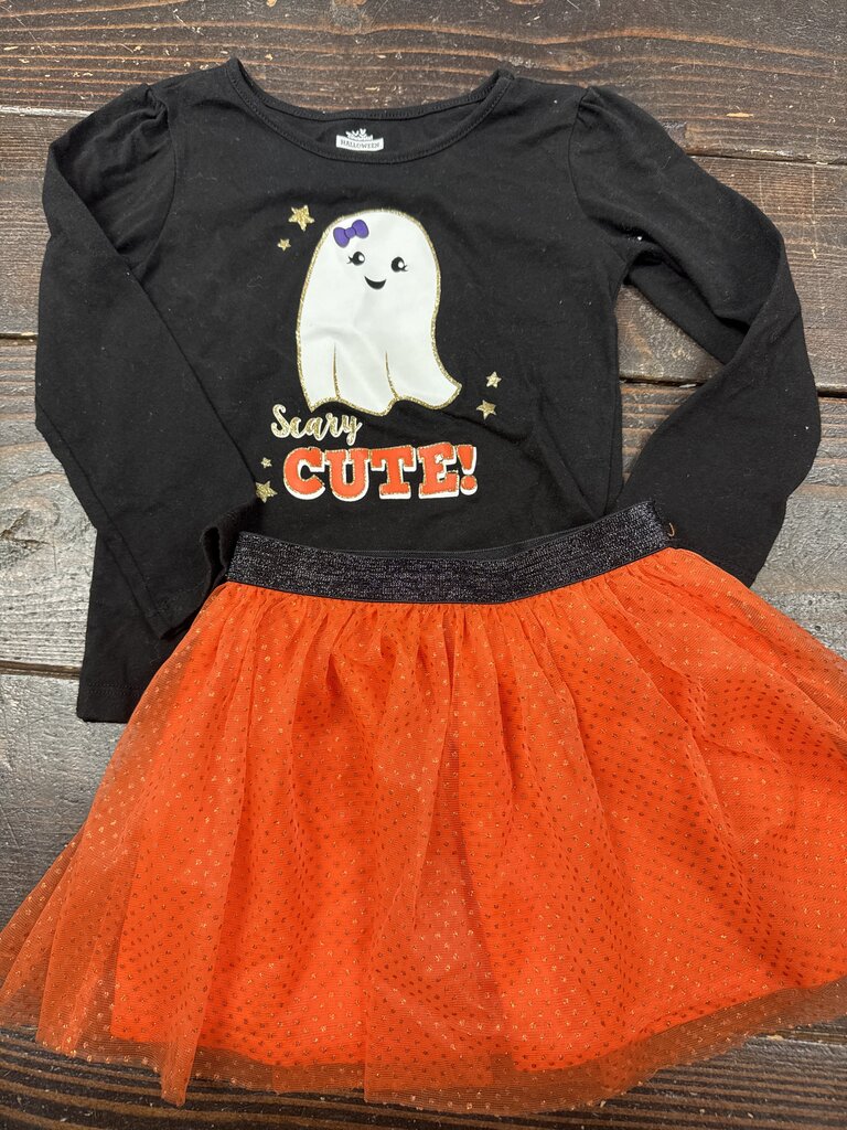 Girls LS W/ Skirt Set (2pc) way to celebrate! 3T