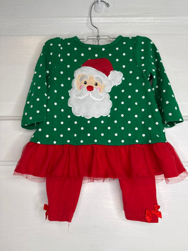 Girls LS W/ Leggings Set (2pc) Starting Out 18M