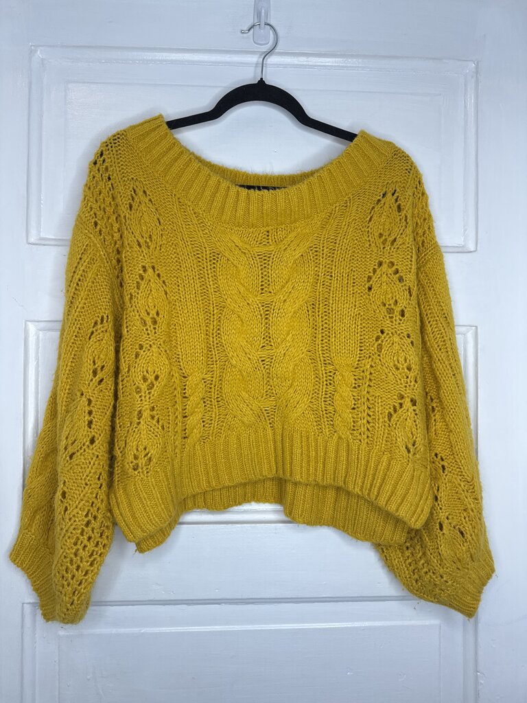 Gals Sweater Mustard Seed M