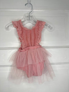 Girls Overall Dress 6M