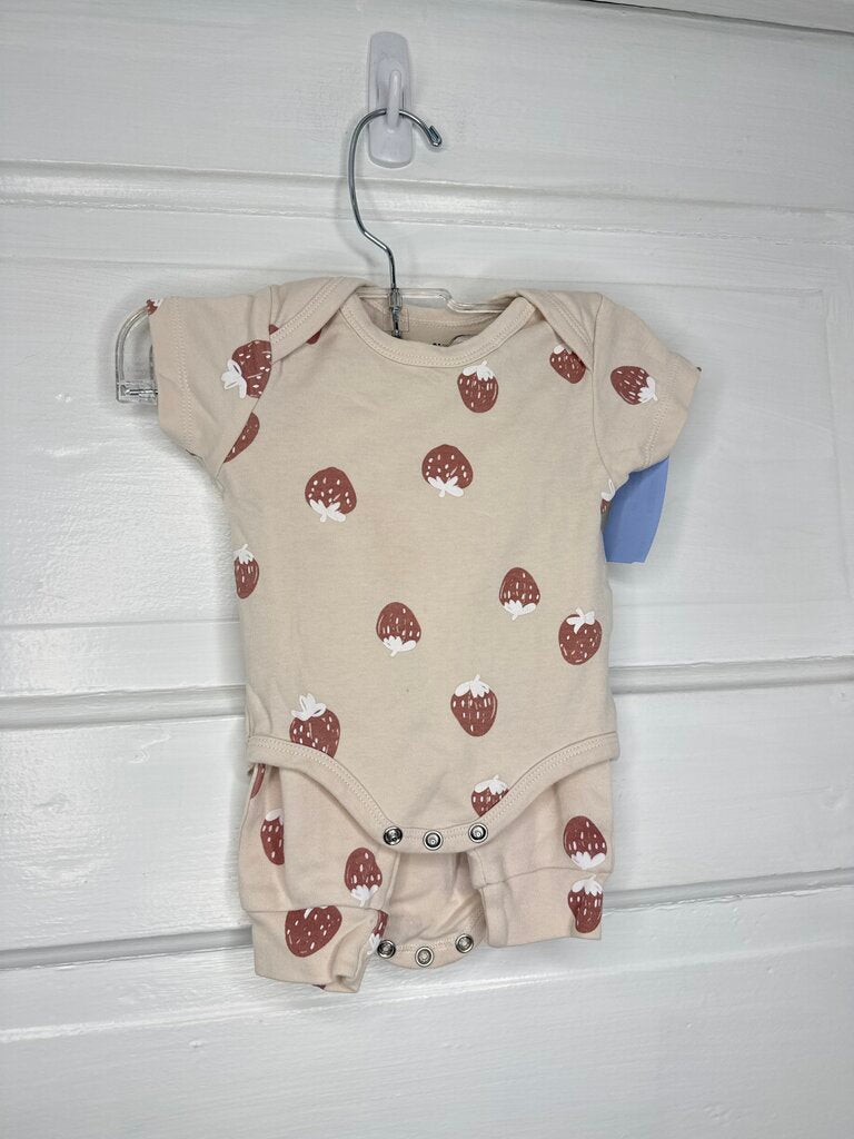 Girls Onesie W/ Joggers Set (2pc) 3M