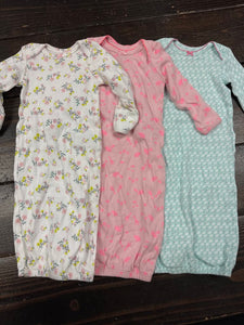 Girls Sleepsack Set (3pc) Simple Joys NB