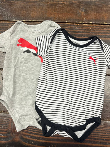 Boys Onesie Set (2pc) Puma 3-6M