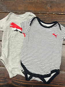 Boys Onesie Set (2pc) Puma 3-6M