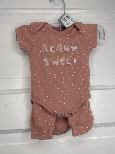 Girls Onesie W/ Joggers Set (2pc) 3M