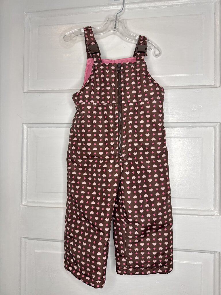 Girls Snow Bibs London Fog 2T
