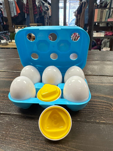 Egg Carton With Shapes
