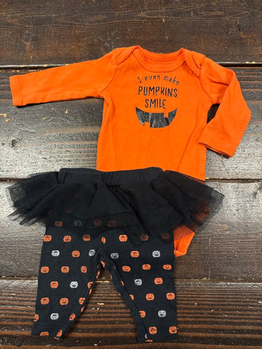 Girls LS Onesie W/ Pants Set (2pc) Just One You NB