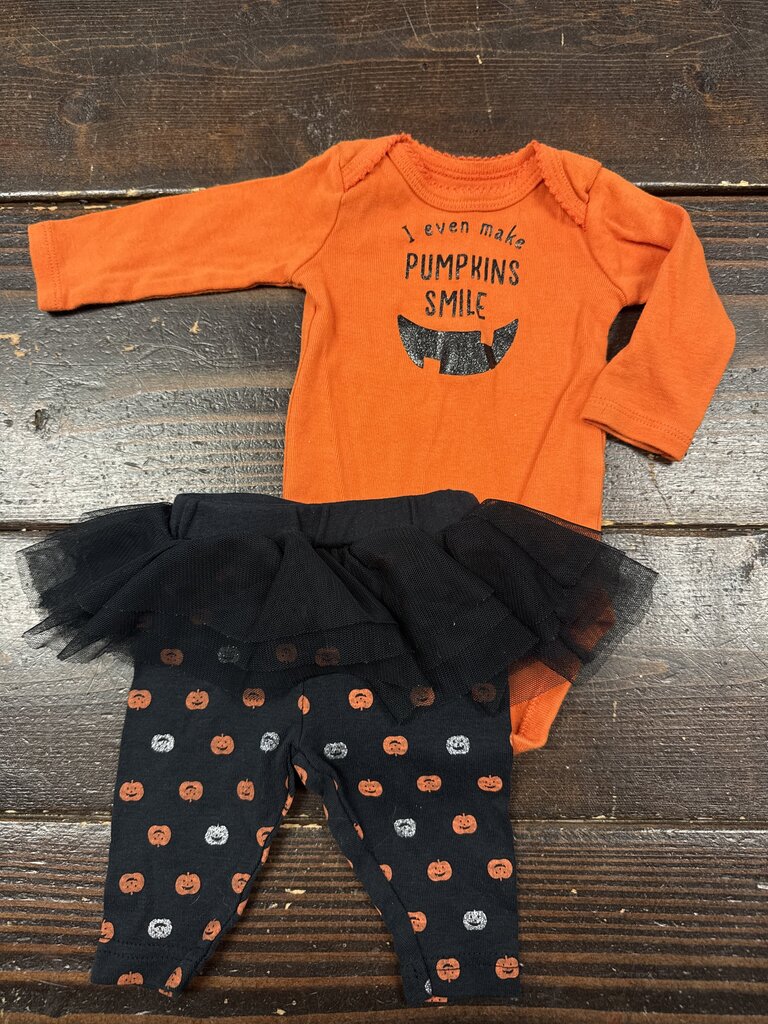 Girls LS Onesie W/ Pants Set (2pc) Just One You NB