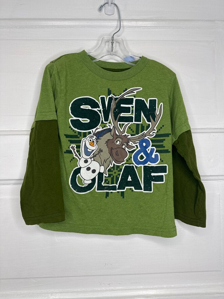 Boys Long Sleeve Frozen 4T