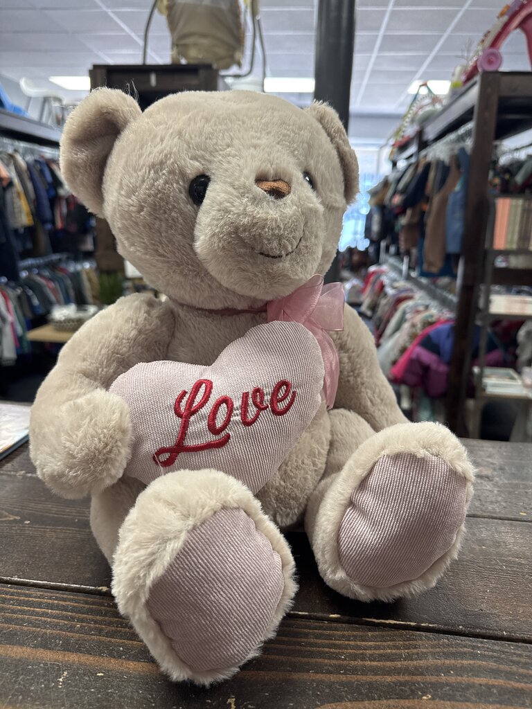 Love Heart Teddy Plush