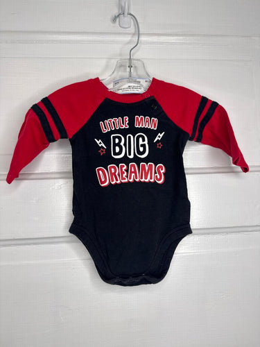 Boys LS Onesie Garanimals 3-6M