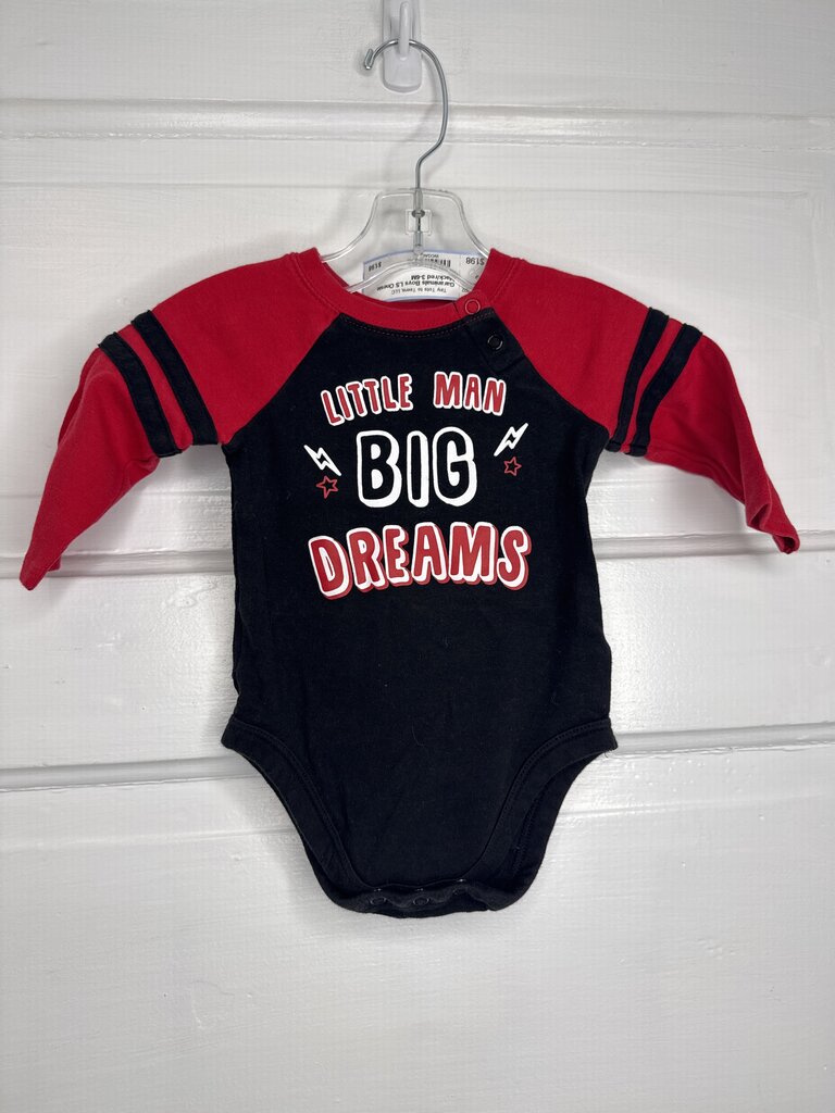 Boys LS Onesie Garanimals 3-6M