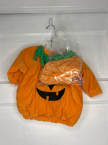 Unisex Pumpkin Costume (2pc) 0-6M