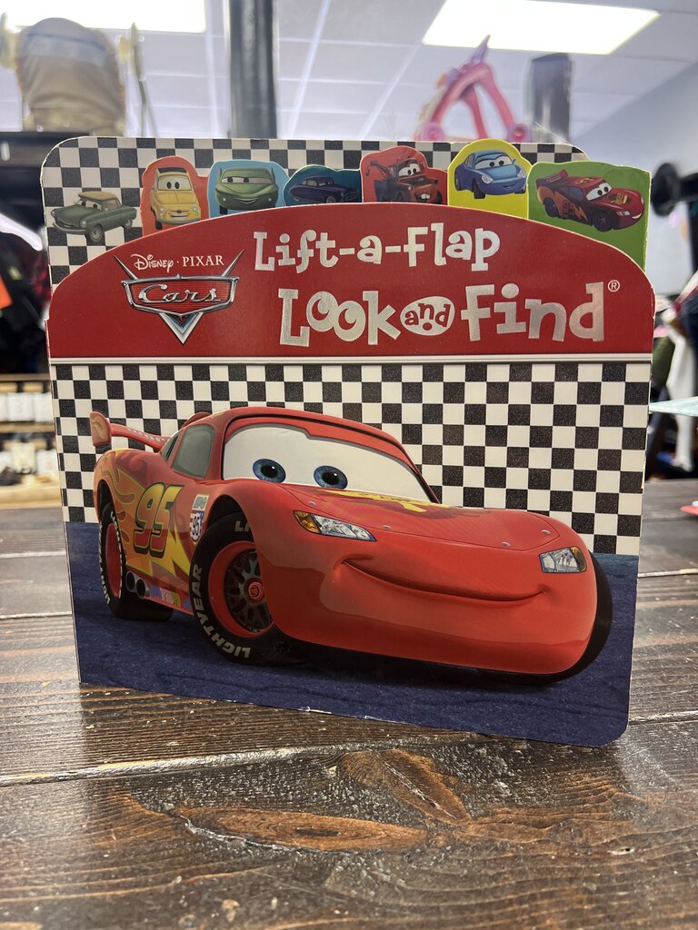 Cars Lift-A-Flap Book
