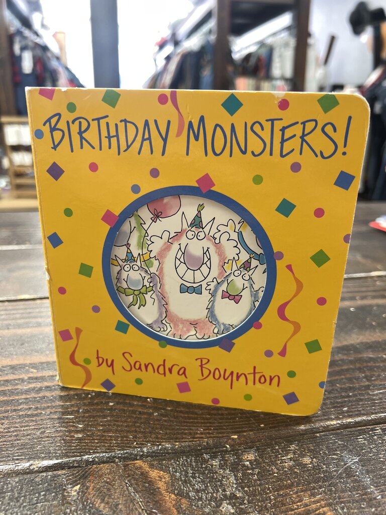 Birthday Monsters! Book