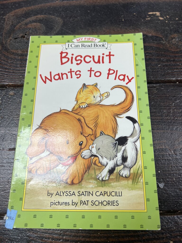 Biscuit Wants To Play Book
