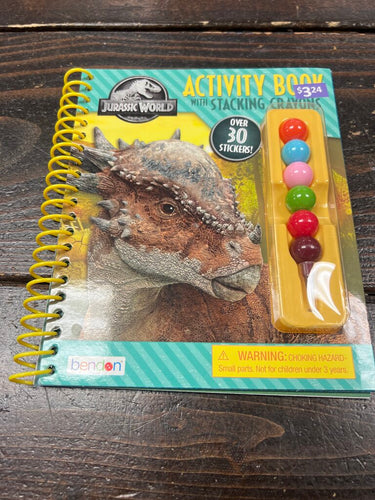 Jurassic World Activity Book