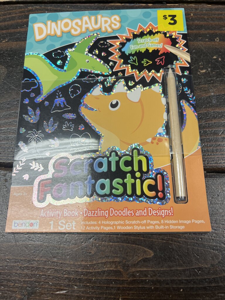 Dinosaurs Scratch Fantastic (NEW)