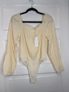 Gals LS Bodysuit (NEW) org $52 Lush M