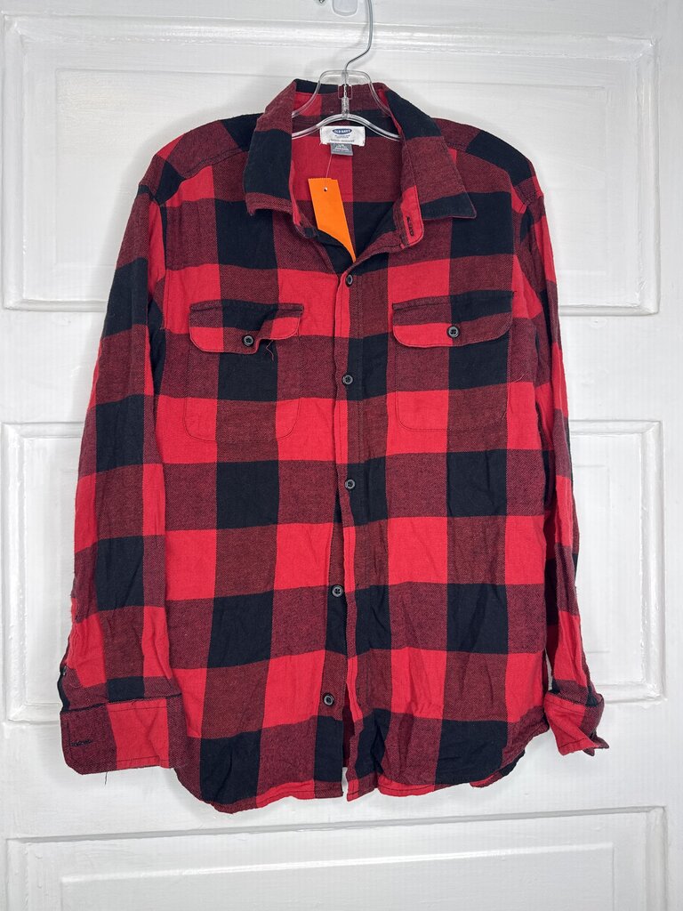 Boys Button LS Old Navy 10/12