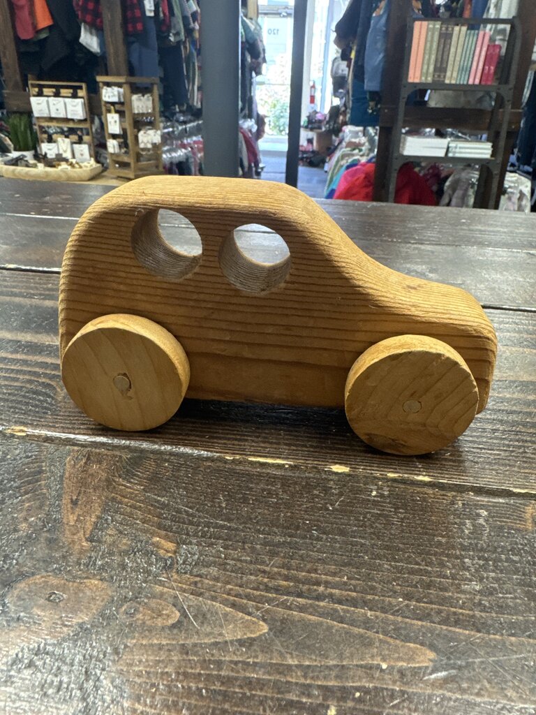 Vintage Wooden Car