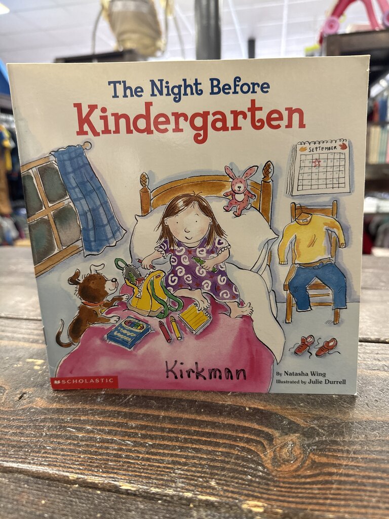 The Night Before Kingergarten Book