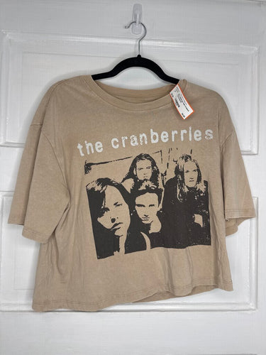 Gals Cropped Tee the cranberries M